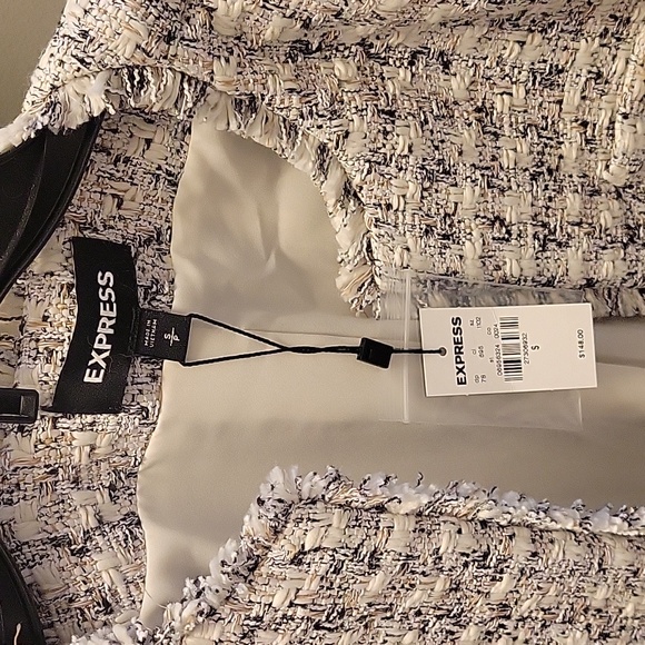 NWT Express tweed jacket size small - Picture 2 of 4